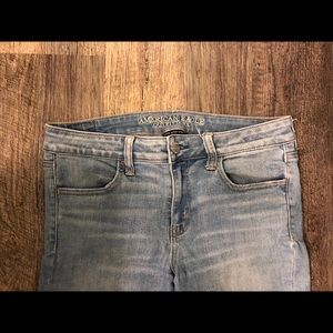 American Eagle Light Blue Skinny Jeans